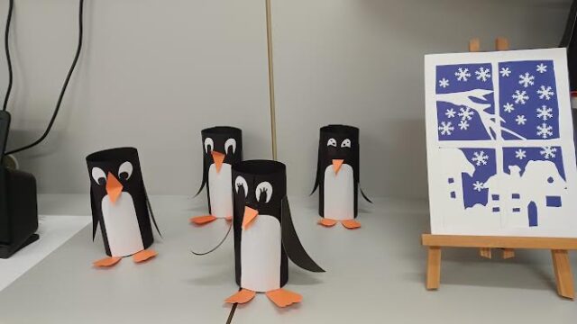 GALERIA MAŁEGO ARTYSTY -Wesołe pingwinki