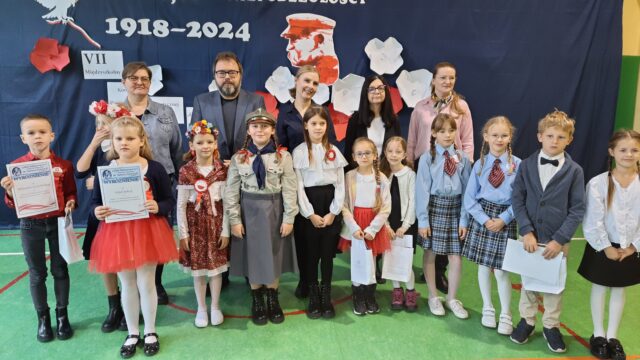 Podsumowanie Konkursu Recytacji Poezji Patriotycznej "O Niepodległej".