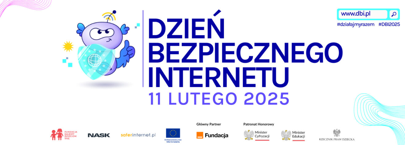 Dzień Bezpiecznego Internetu 11 lutego 2025 - logo