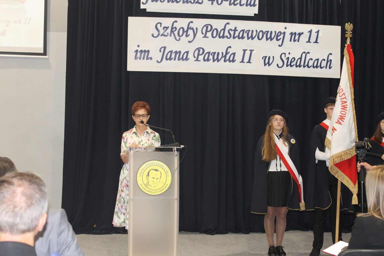 Jubileusz 40-lecia Szkoły Podstawowej nr 11 im. Jana Pawła II