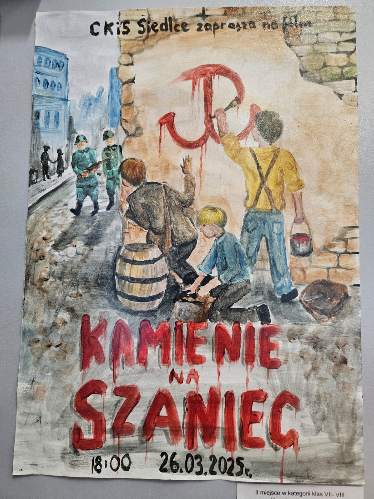Dnia 30.04.2025 r. miał miejsce finał konkursu plastyczno-literackiego „Lektura na plakacie” objęty patronatem honorowym Prezydenta Miasta Siedlce Tomasza Hapunowicza. Organizatorami konkursu były Szkoła Podstawowa nr 1 im. Komisji Edukacji Narodowej w Siedlcach i Miejska Biblioteka Publiczna w Siedlcach.