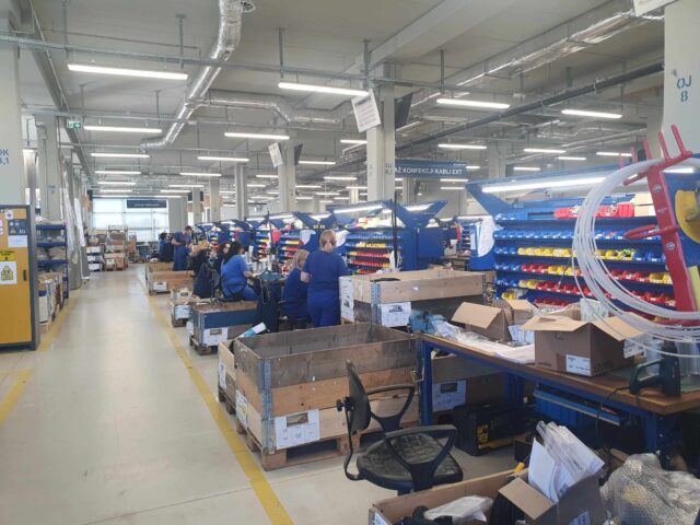 Hala produkcyjna.