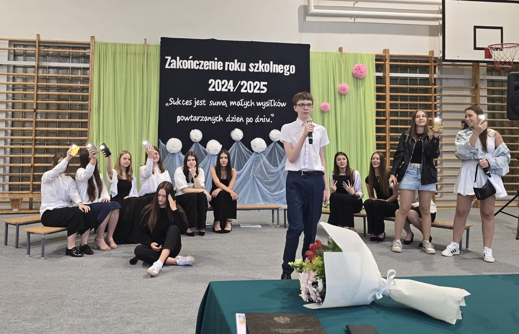 Uroczyste zakończenie roku szkolnego2024-2025 - akademia klas 7-8