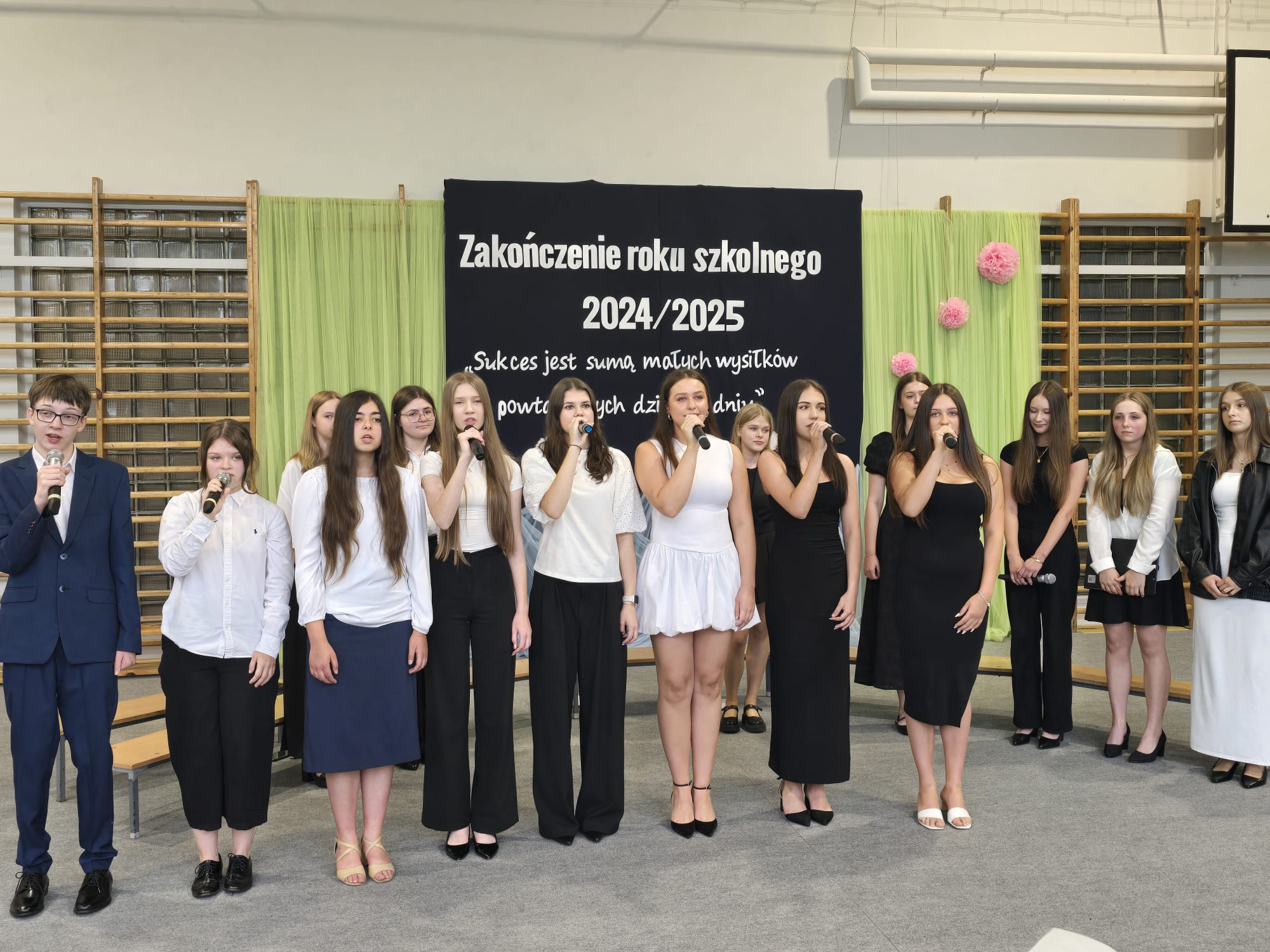 Uroczyste zakończenie roku szkolnego2024-2025 - występy młodzieży