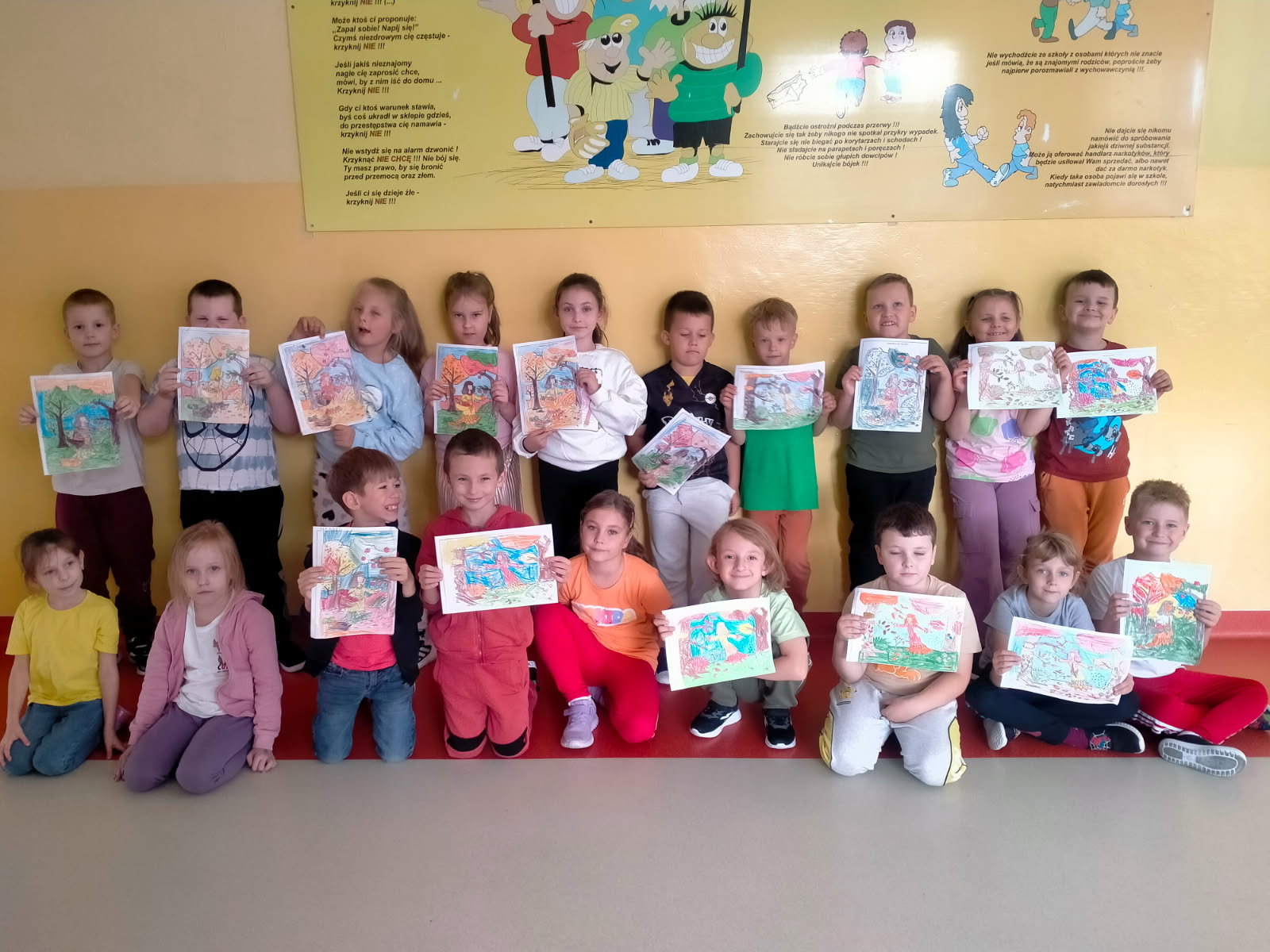 1. Klasa 1 a jesienne prace plastyczne