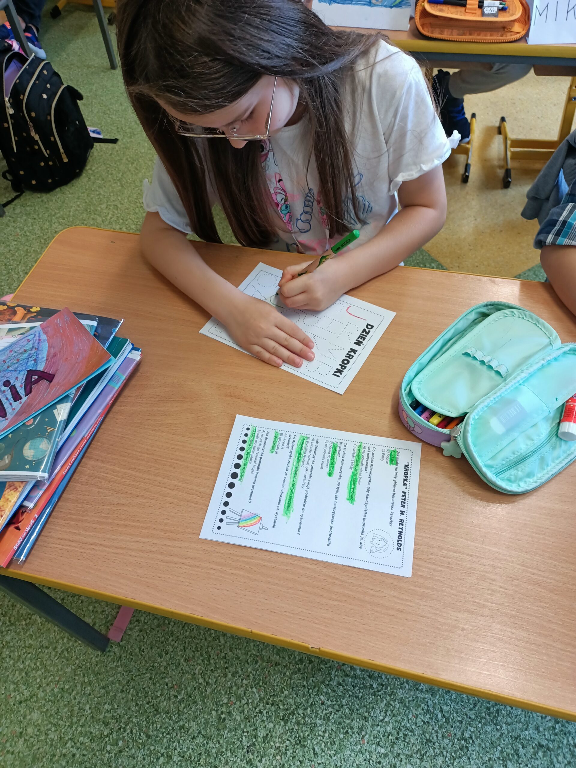 12.Klasa 2a Kropkowe literki
