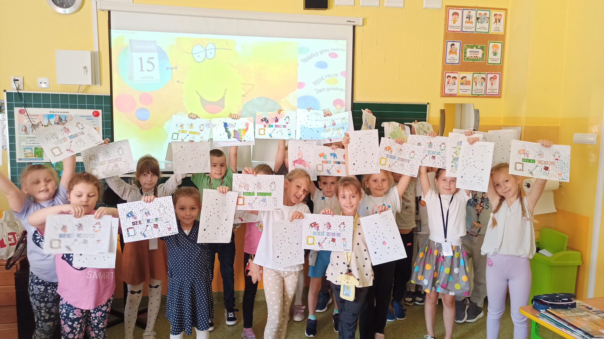 13.Klasa 2c - Dzień Kropki