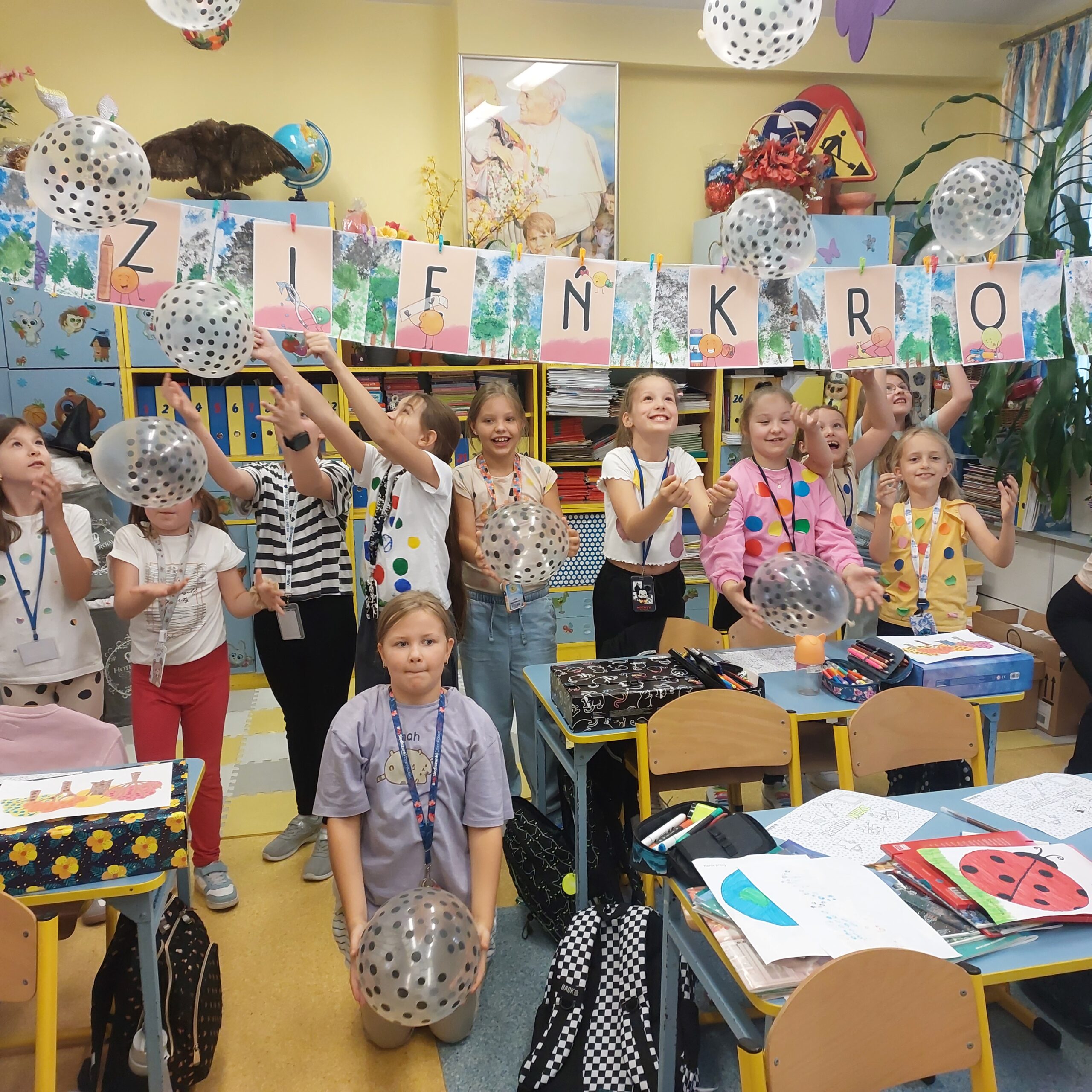 25.Klasa 3c - Dzień Kropki