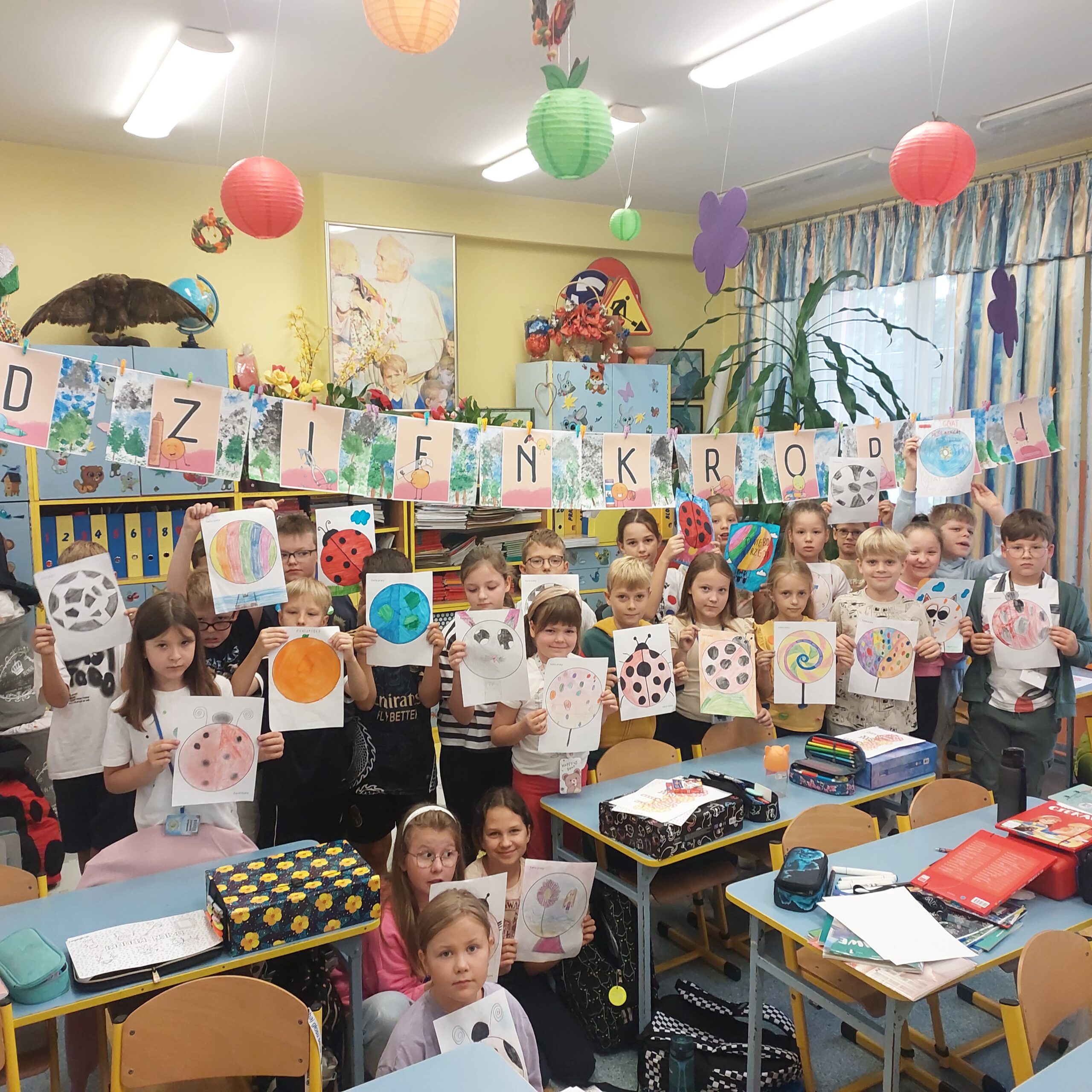 26.Klasa 3c - praca plastyczna