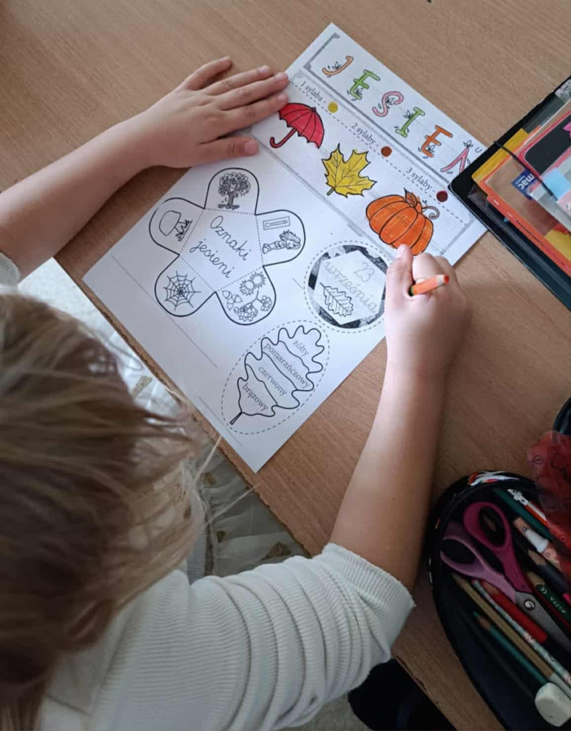 5.Klasa 1 d jesienne karty pracy