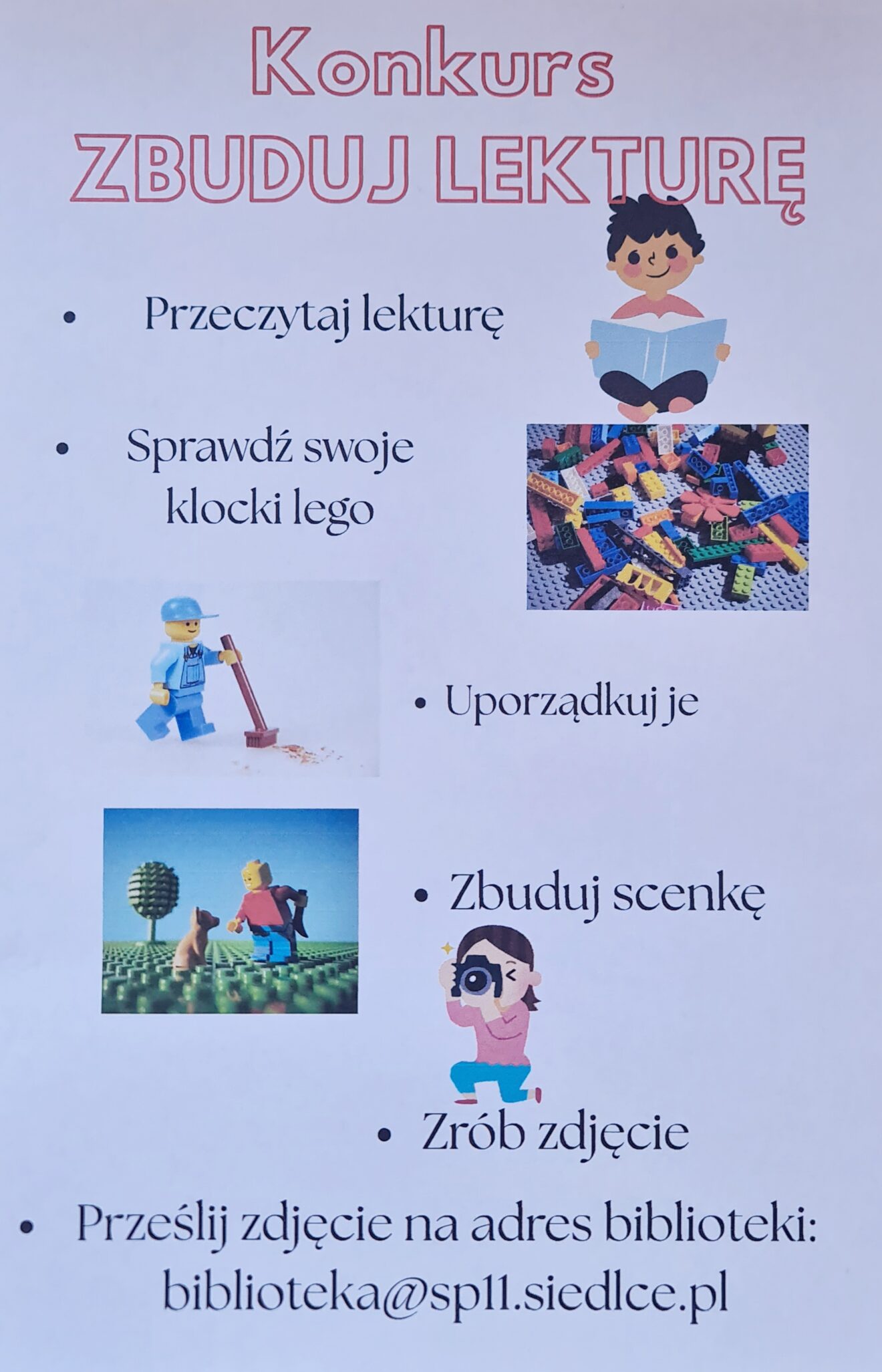 ZBUDUJ LEKTURĘ - plakat