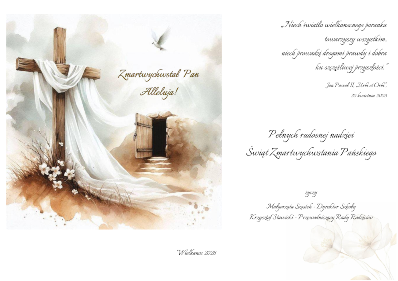 Życzenia wielkanocne