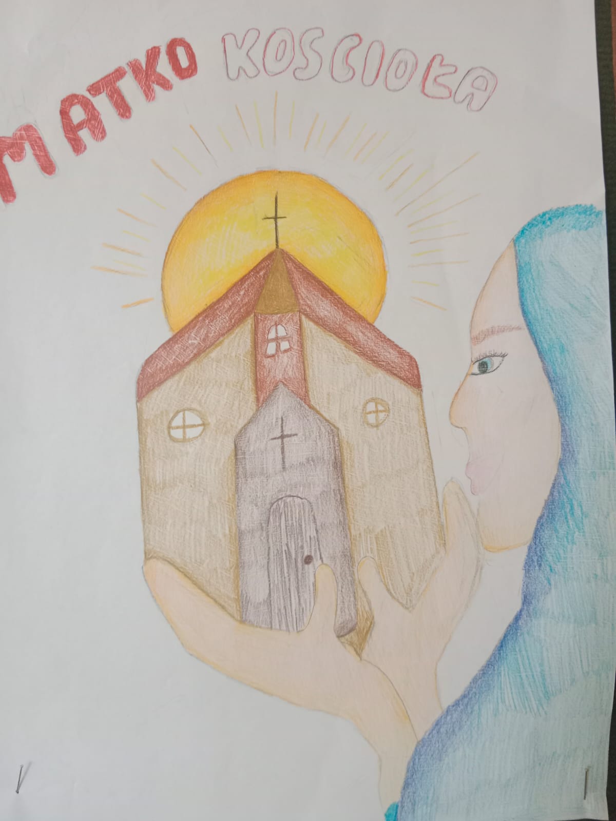 Uczniowie wykonywali prace plastyczne inspirowane tekstami biblijnymi, Eucharystią i postaciami znanych świętych. Tworząc swoje prace pogłębiali wiarę i poznawali dzieła sławnych artystów.