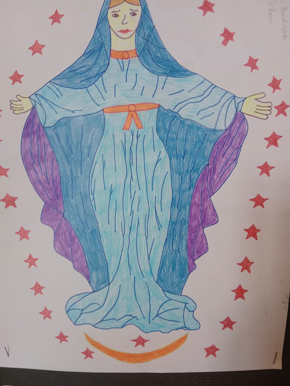 Uczniowie wykonywali prace plastyczne inspirowane tekstami biblijnymi, Eucharystią i postaciami znanych świętych. Tworząc swoje prace pogłębiali wiarę i poznawali dzieła sławnych artystów.