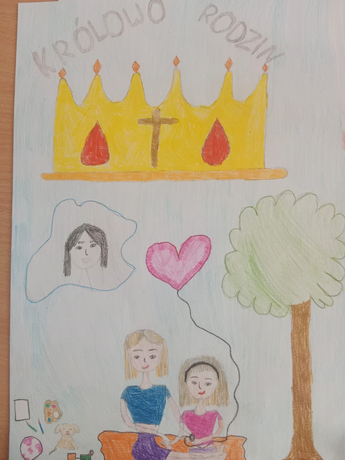 Uczniowie wykonywali prace plastyczne inspirowane tekstami biblijnymi, Eucharystią i postaciami znanych świętych. Tworząc swoje prace pogłębiali wiarę i poznawali dzieła sławnych artystów.