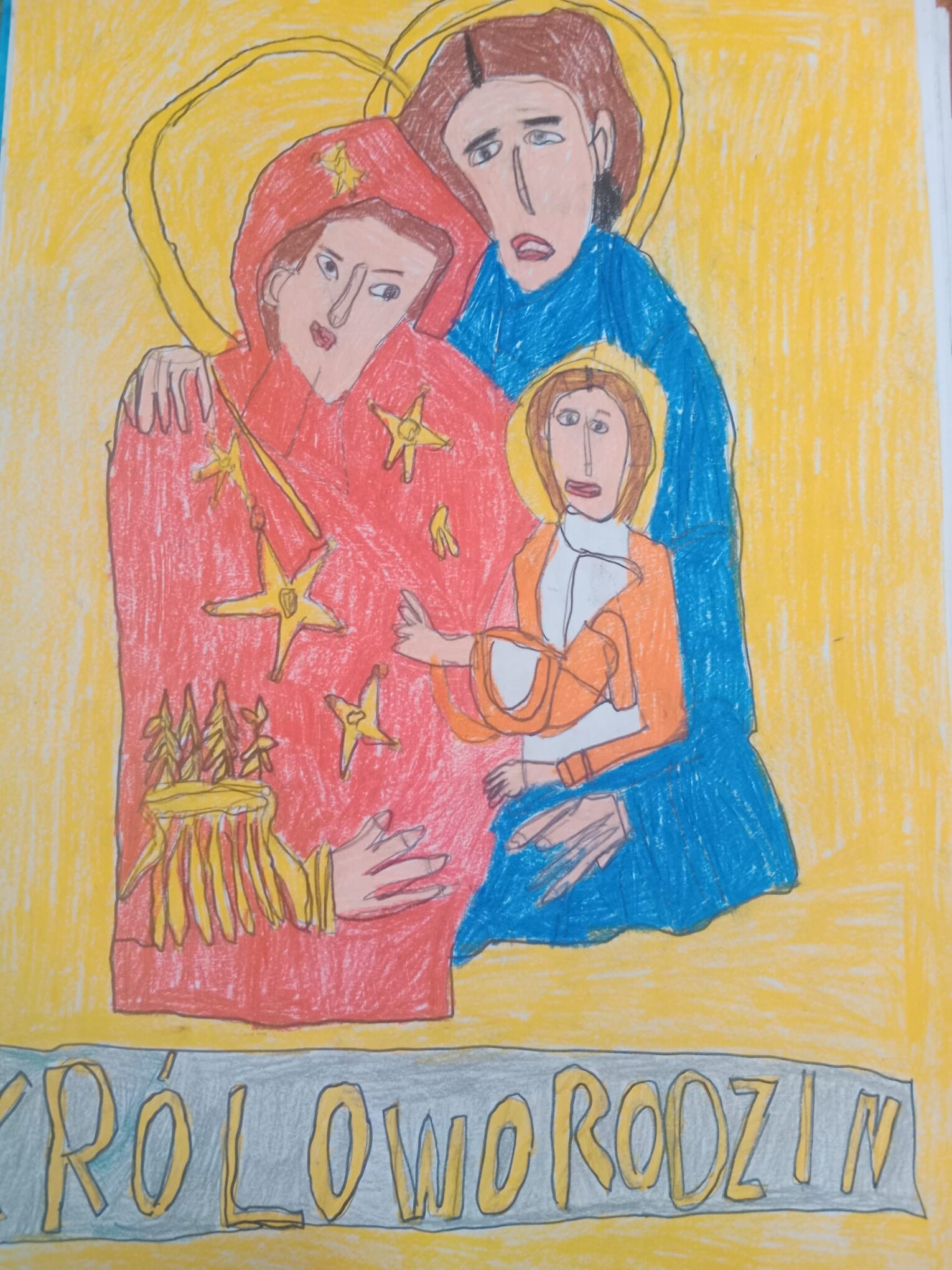 Uczniowie wykonywali prace plastyczne inspirowane tekstami biblijnymi, Eucharystią i postaciami znanych świętych. Tworząc swoje prace pogłębiali wiarę i poznawali dzieła sławnych artystów.