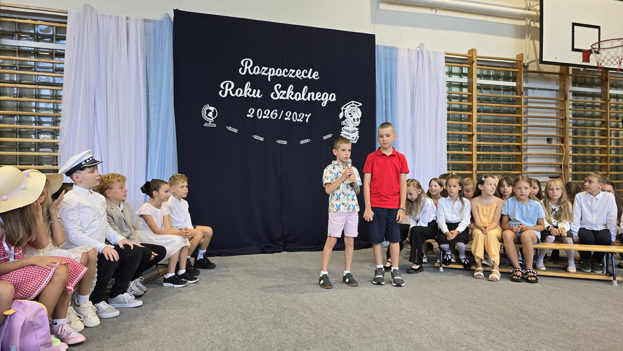 Uroczyste rozpoczęcie roku szkolnego 2026/2027 w klasach 4-8. Występy uczniów.