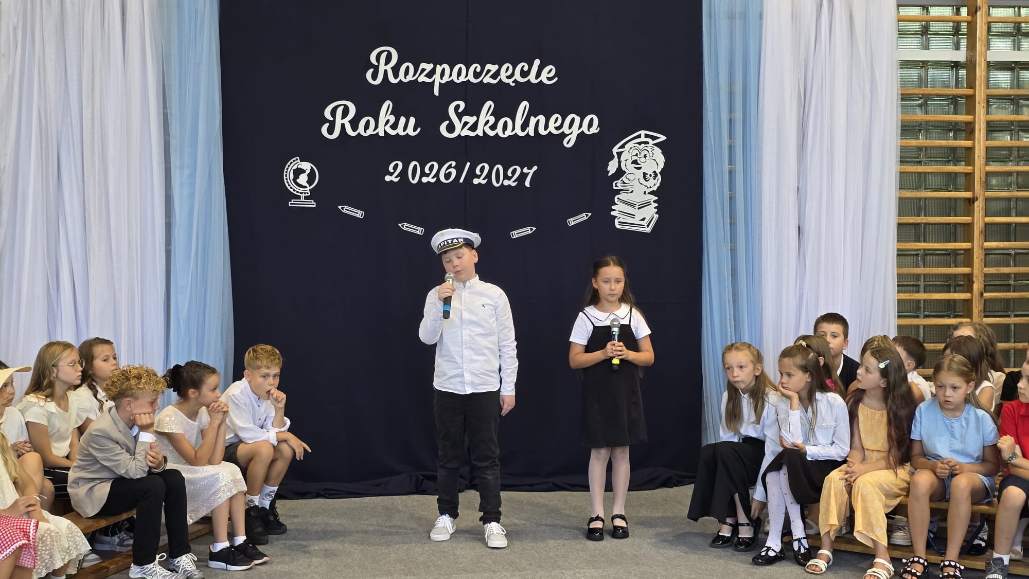 Uroczyste rozpoczęcie roku szkolnego 2026/2027 w klasach 4-8. Występy uczniów.