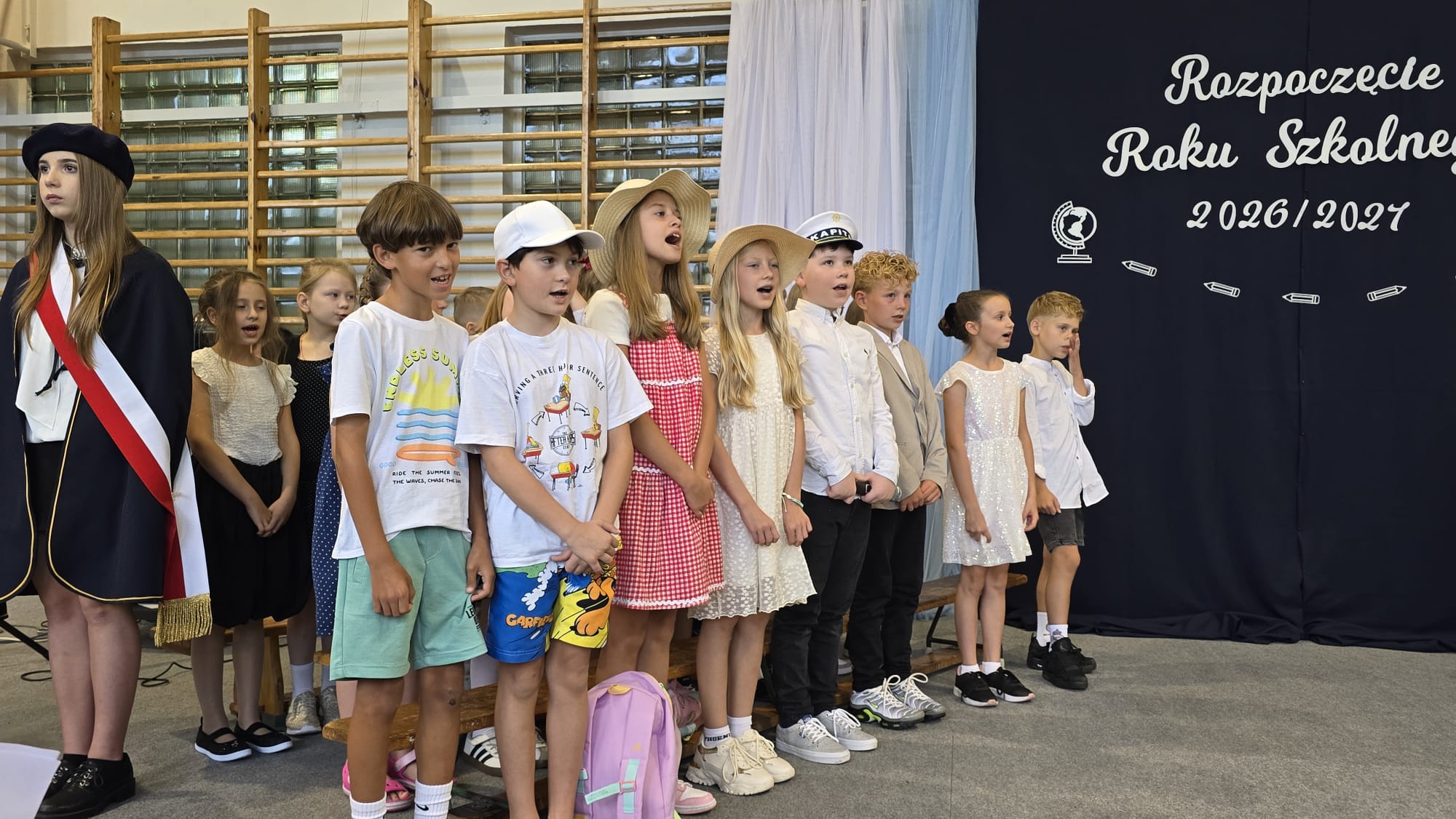 Uroczyste rozpoczęcie roku szkolnego 2026/2027 w klasach 4-8. Występy uczniów.