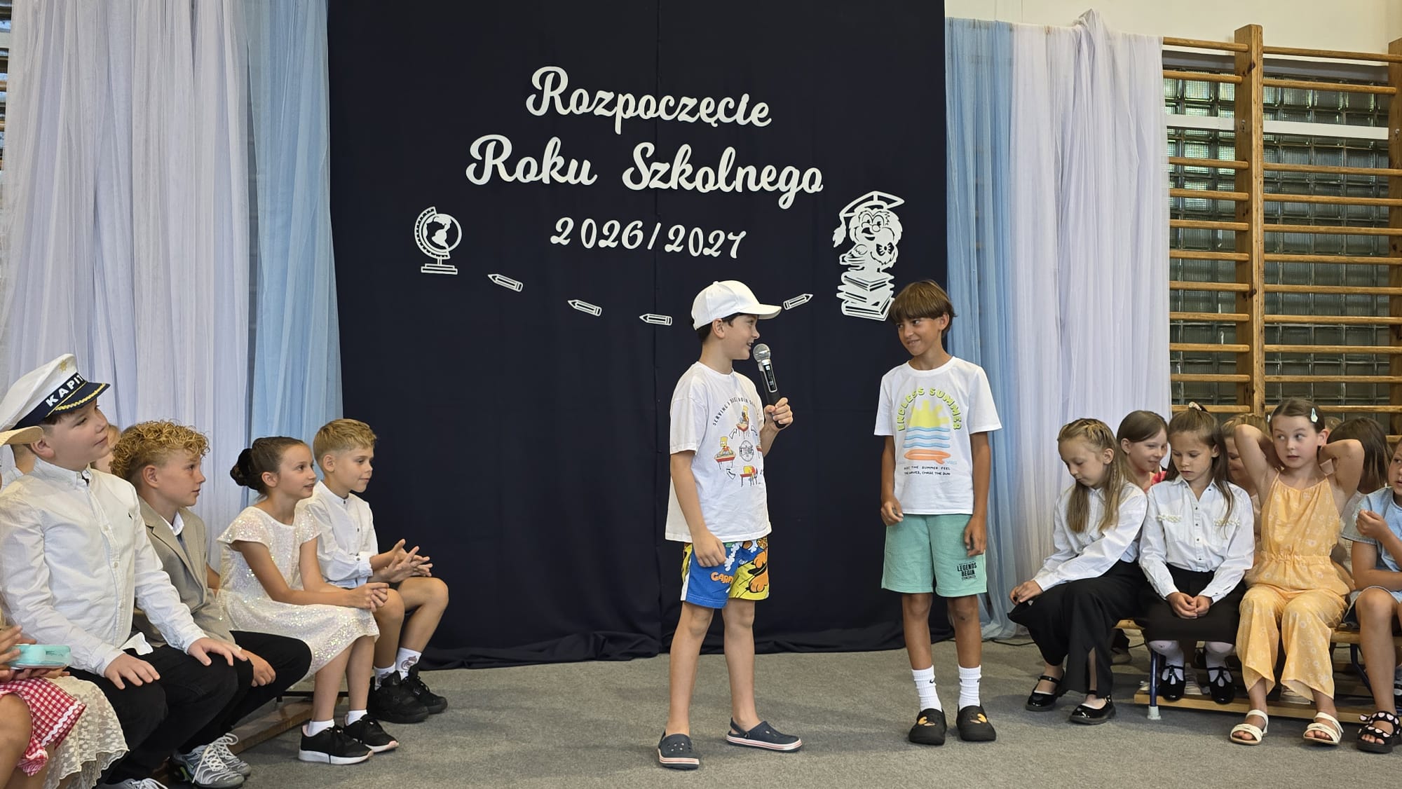 Uroczyste rozpoczęcie roku szkolnego 2026/2027 w klasach 4-8. Występy uczniów.